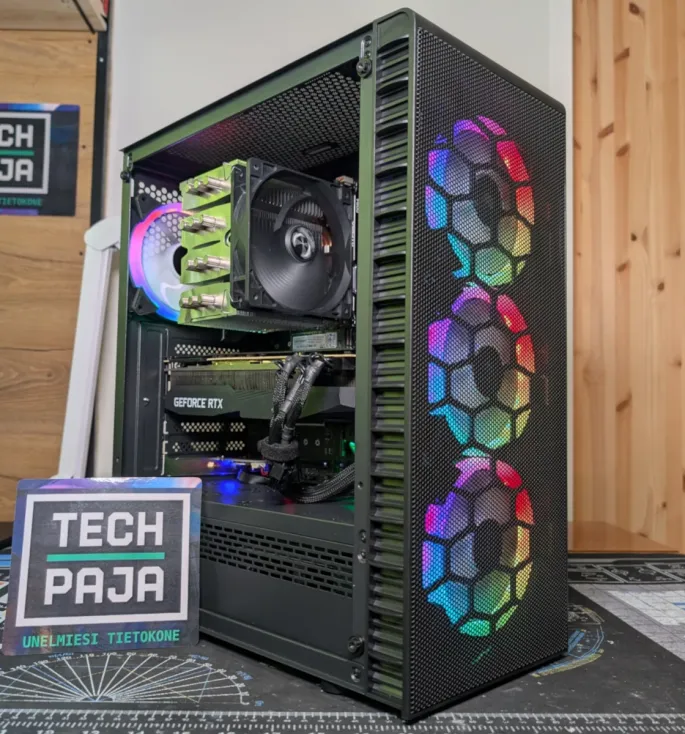 Käytetty pelikone - Intel Core i7 8700K & RTX 2080
